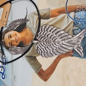 Angel Wings Necklace and Earrings NWT